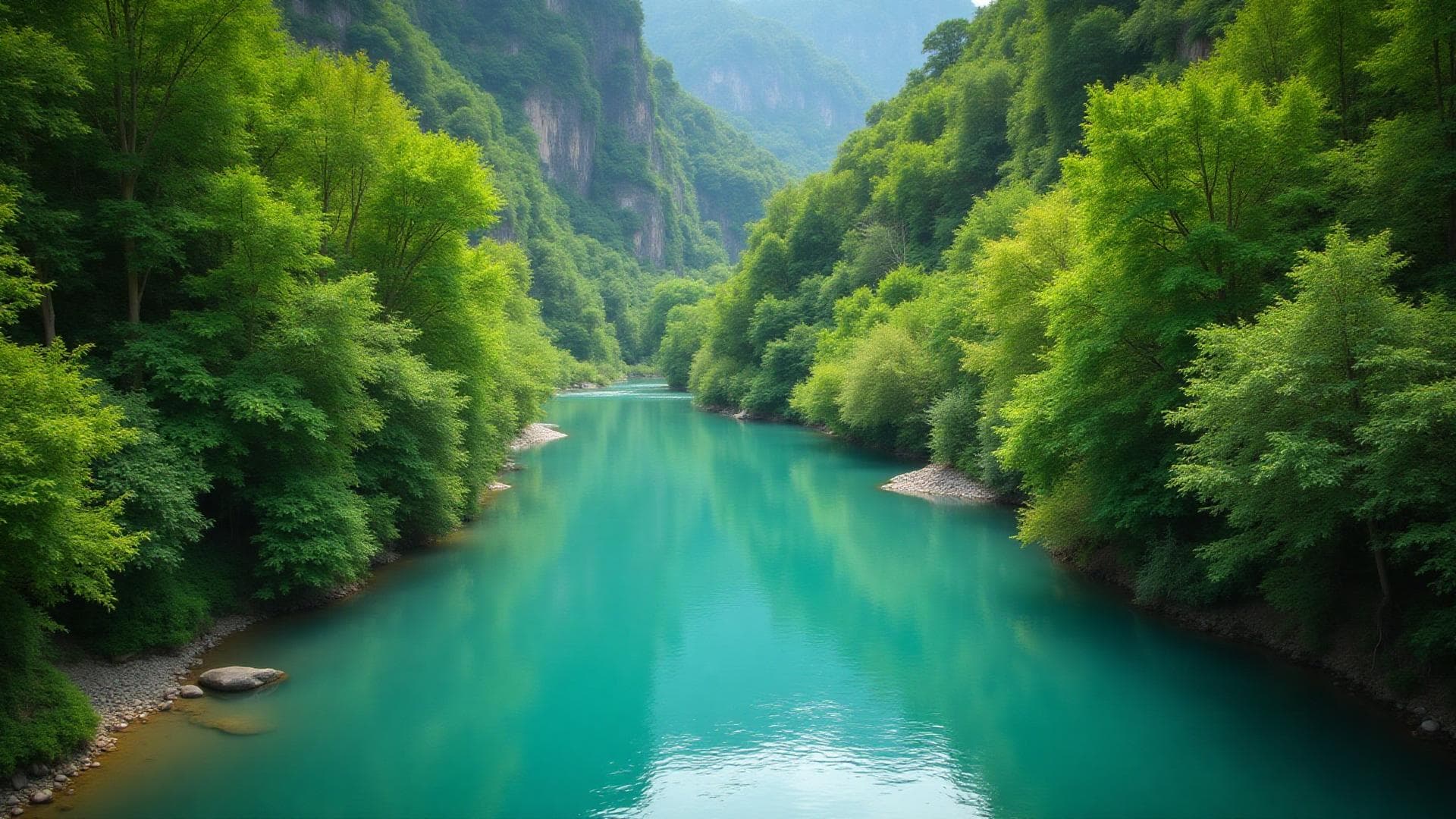 Neretva Canyon scenic view